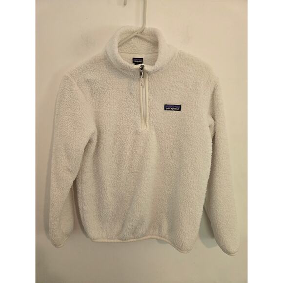 Patagonia Jackets & Blazers - PATAGONIA Los Gatos 1/4 Zip Pullover white womens size XXS.